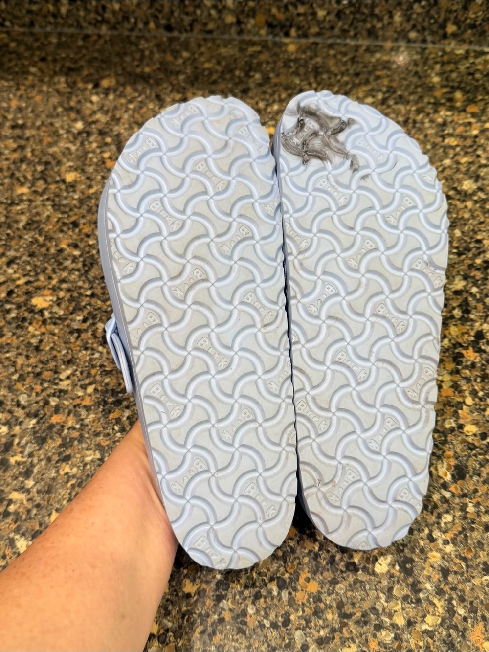 Ladies Birkenstock, Boston Light Blue Slip-On Clogs 39 - Picture 7 of 7